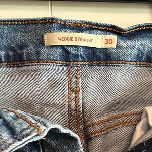 Levi's Wedge Straight Leg Jeans-30